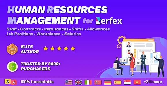 Human Resources Management - HR module for Perfex CRM