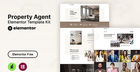 Humz - Property Agent Elementor Template Kit