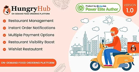 HungryHub - On Demand Food Ordering Platform
