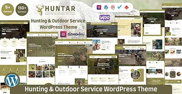 Huntar WordPress Theme