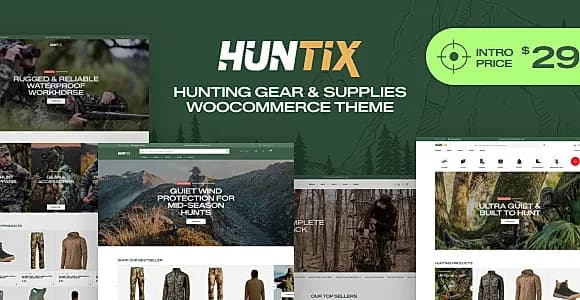 Huntix – Hunting Gear & Supplies Shopify Theme