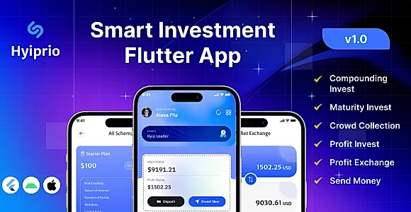 Hyiprio - Smart Investment Flutter App
