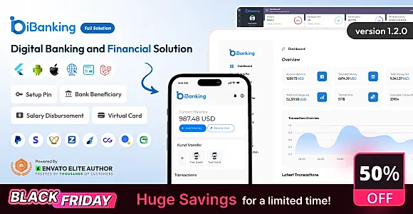 iBanking - Digital Banking and Financial Solution
