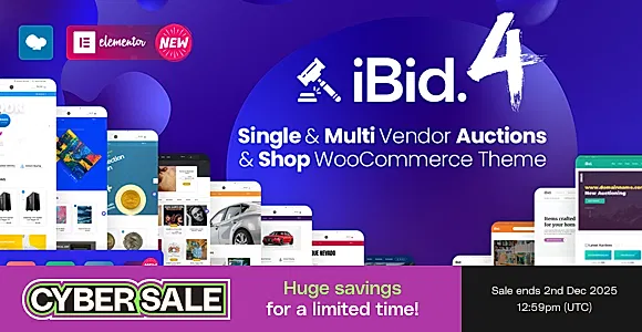 iBid WordPress Theme