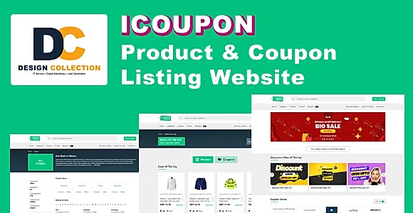 iCoupon - Coupon & Product Listing Website