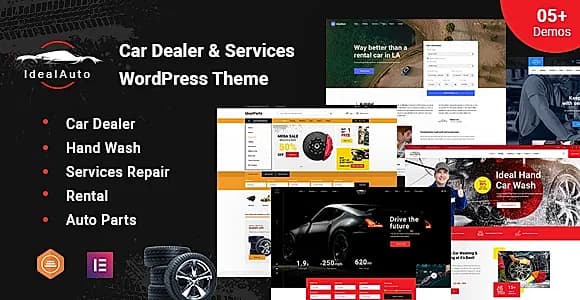 IdealAuto WordPress Theme