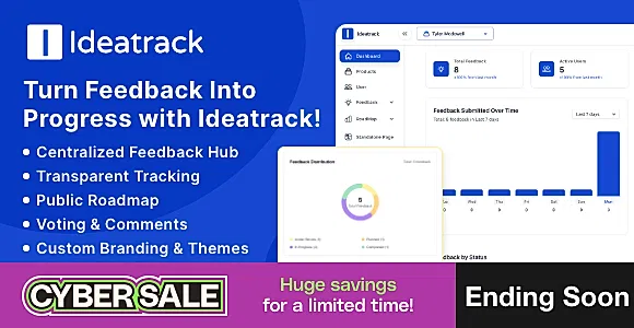 IdeaTrack – Complete Saas Feedback & Idea Management Solution