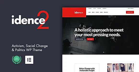 Idence WordPress Theme
