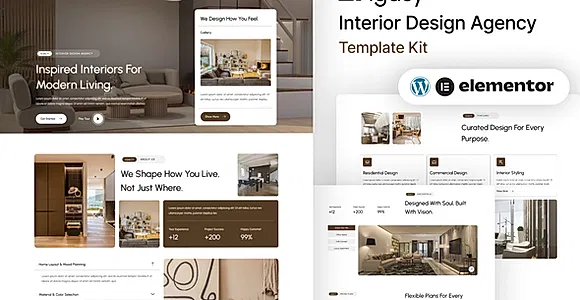 Igacy - Interior Design Agency Template Kit