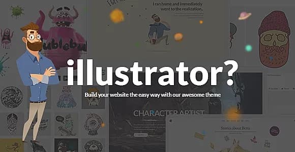 Illustrator WordPress Theme