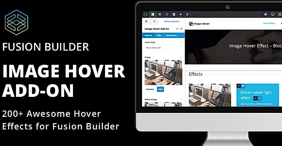 Image Hover Add-on for Fusion Builder WordPress Plugin