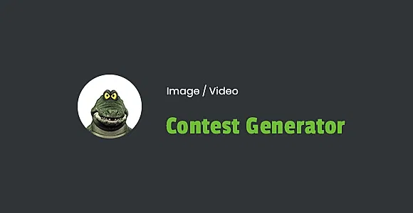 Image / Video Contest Generator Wordpress Plugin