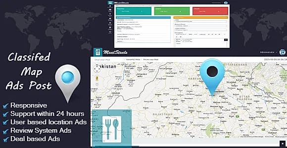 iMap v2 - Geo Classified Map with Paypal Subscription Option