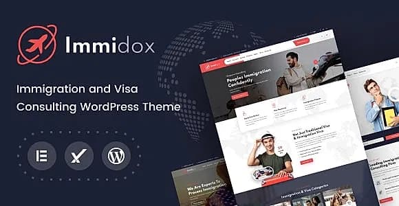 Immidox WordPress Theme