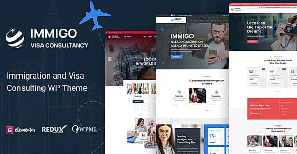 Immigo Theme WordPress Theme