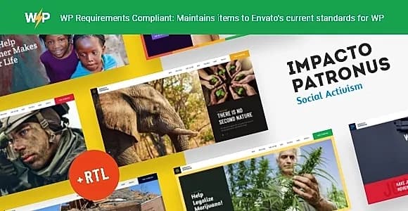 Impacto Patronus WordPress Theme