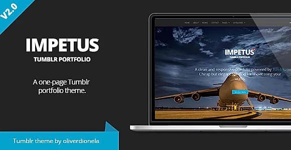 Impetus Tumblr Portfolio Theme