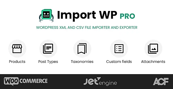 Import WP PRO WordPress Plugin