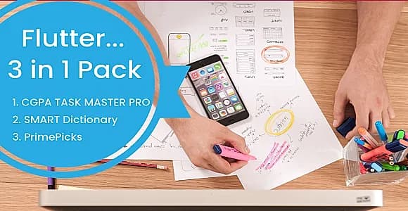 3 IN 1: Flutter Bundle App