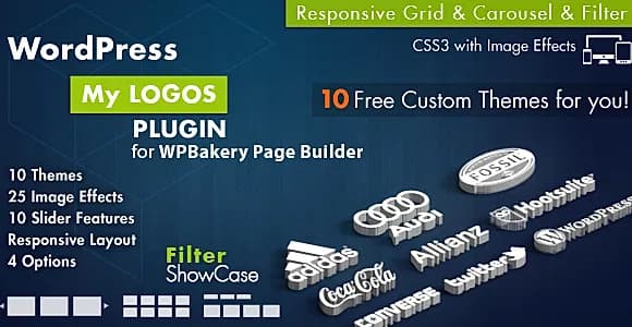 Indeed My Logos VC (Visual Composer Version) WordPress Plugin