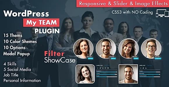 Indeed My Team WordPress Plugin