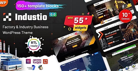 Industio WordPress Theme