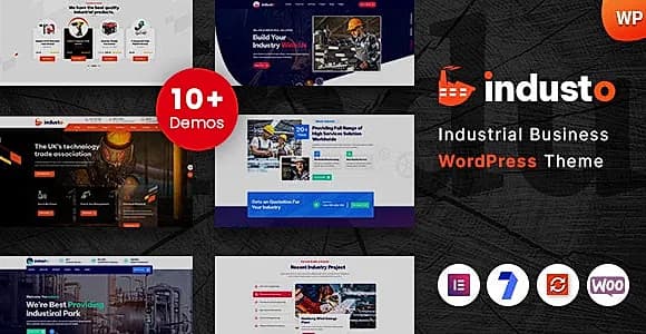 Industo WordPress Theme