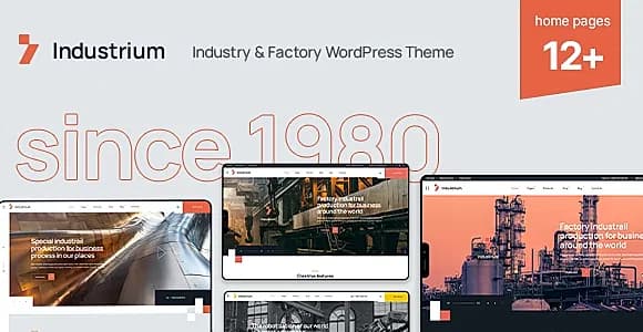 Industrium WordPress Theme