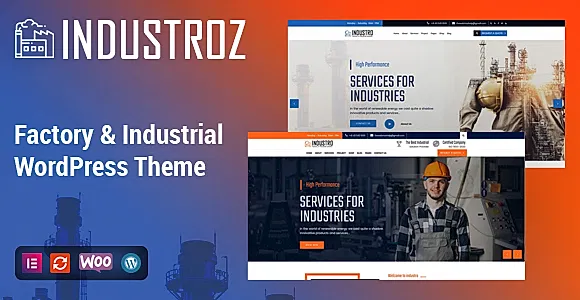 Industroz WordPress Theme