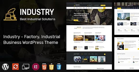 Industry WordPress Theme