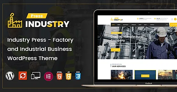 Industrypress WordPress Theme