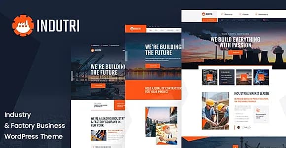 Indutri WordPress Theme