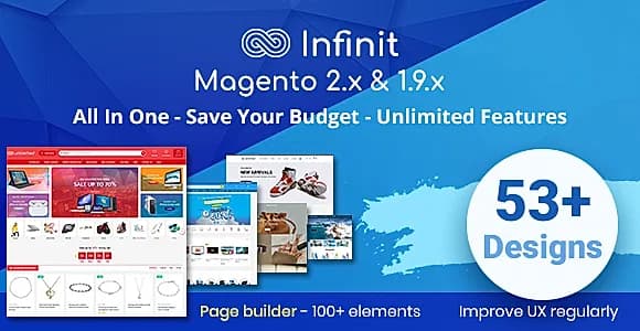Infinit - Multipurpose Responsive Magento 2 and 1 Theme