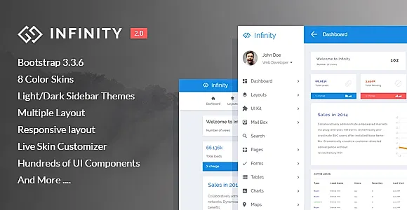 Infinity - Responsive Web App Kit