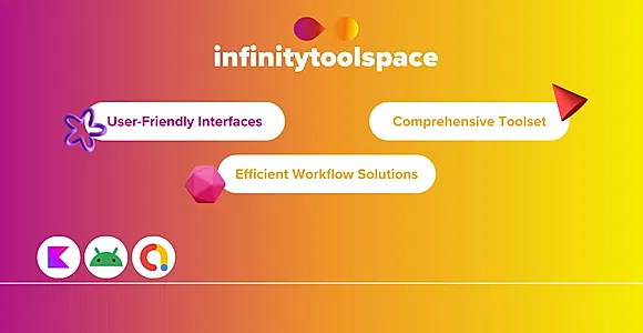 InfinityLab - Smart AI Tools, Image & Text Utilities, QR, OCR App (Kotlin + AdMob + AppLovin)
