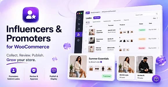 Influencers and Promoters WordPress Plugin