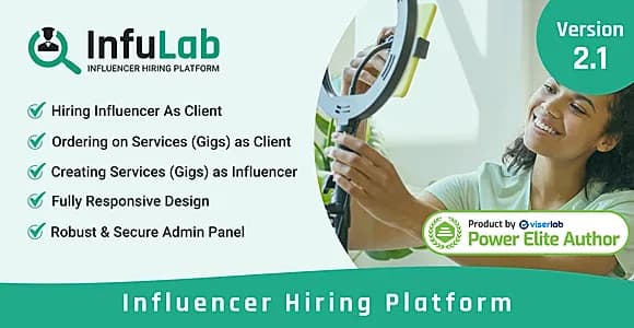 InfuLab - Influencer Hiring Platform