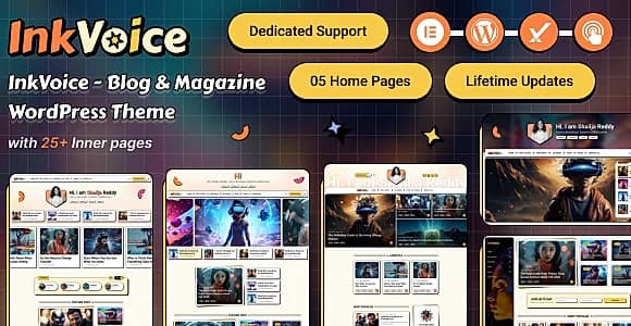 Inkvoice WordPress Theme