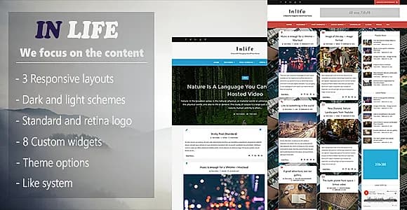 InLife WordPress Theme