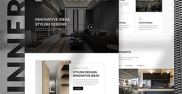 Inner – Interior Design & Architecture Template Kit
