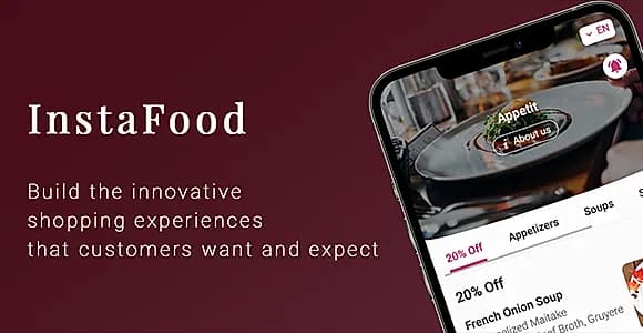 InstaFood - QR Menu, food delivery, pickup and dine-in WordPress Plugin