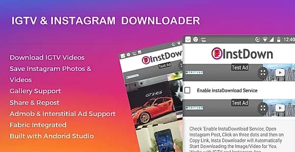 Instagram and IGTV Photo Video Downloader