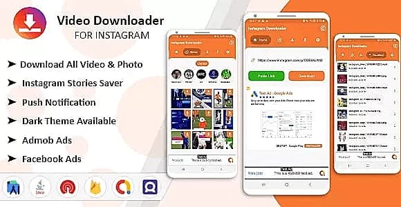 Instagram Downloader - Videos, Photos, Stories, Reels, ITGV - All In One Instagram Downloader App