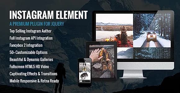 Instagram Element - Instagram Plugin for jQuery