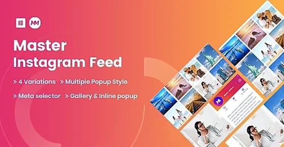 Instagram Feed For Elementor