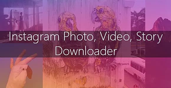 Instagram Image-Video and Story Downloader
