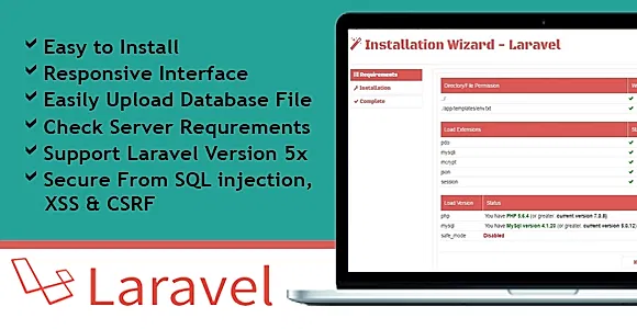 Installation Wizard - Laravel