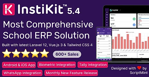 InstiKit School - School Management System & School ERP