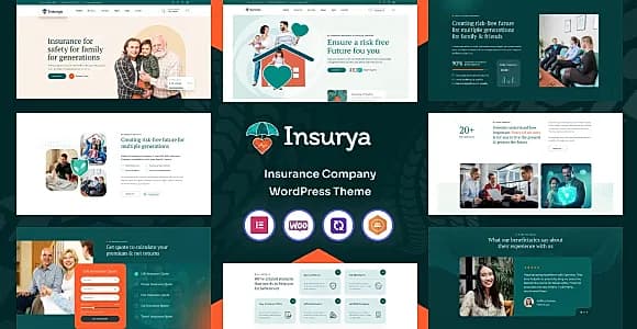 Insurya WordPress Theme
