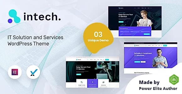 Intech WordPress Theme